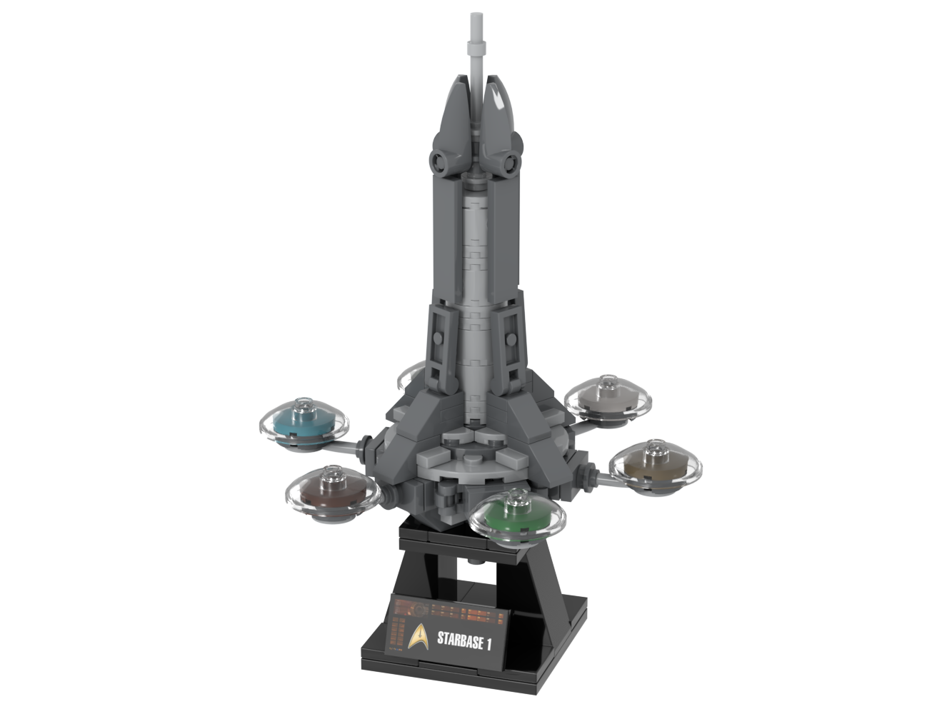 Starbase 1 — 154-piece LEGO Star Trek MOC | MiniTrekMOCs