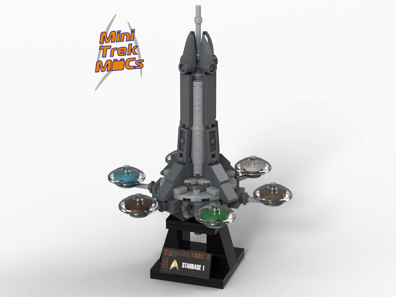Starbase 1 — 154-piece LEGO Star Trek MOC | MiniTrekMOCs