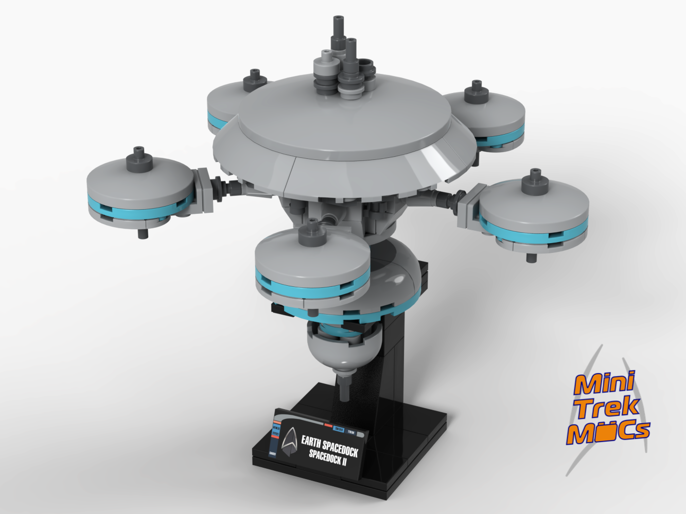 Spacedock II — 173-piece LEGO Star Trek MOC | MiniTrekMOCs
